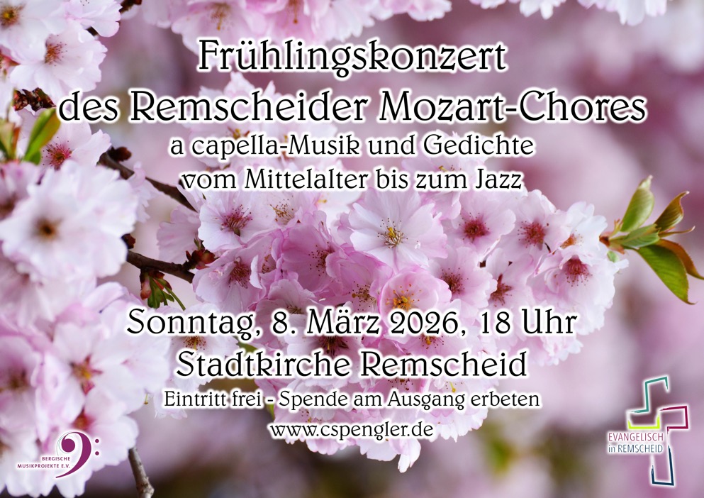 Plakat Frühlingskonzert 2026