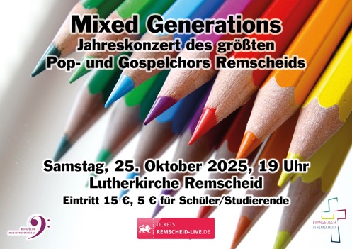 Plakat Mixed Jahreskonzert 2025