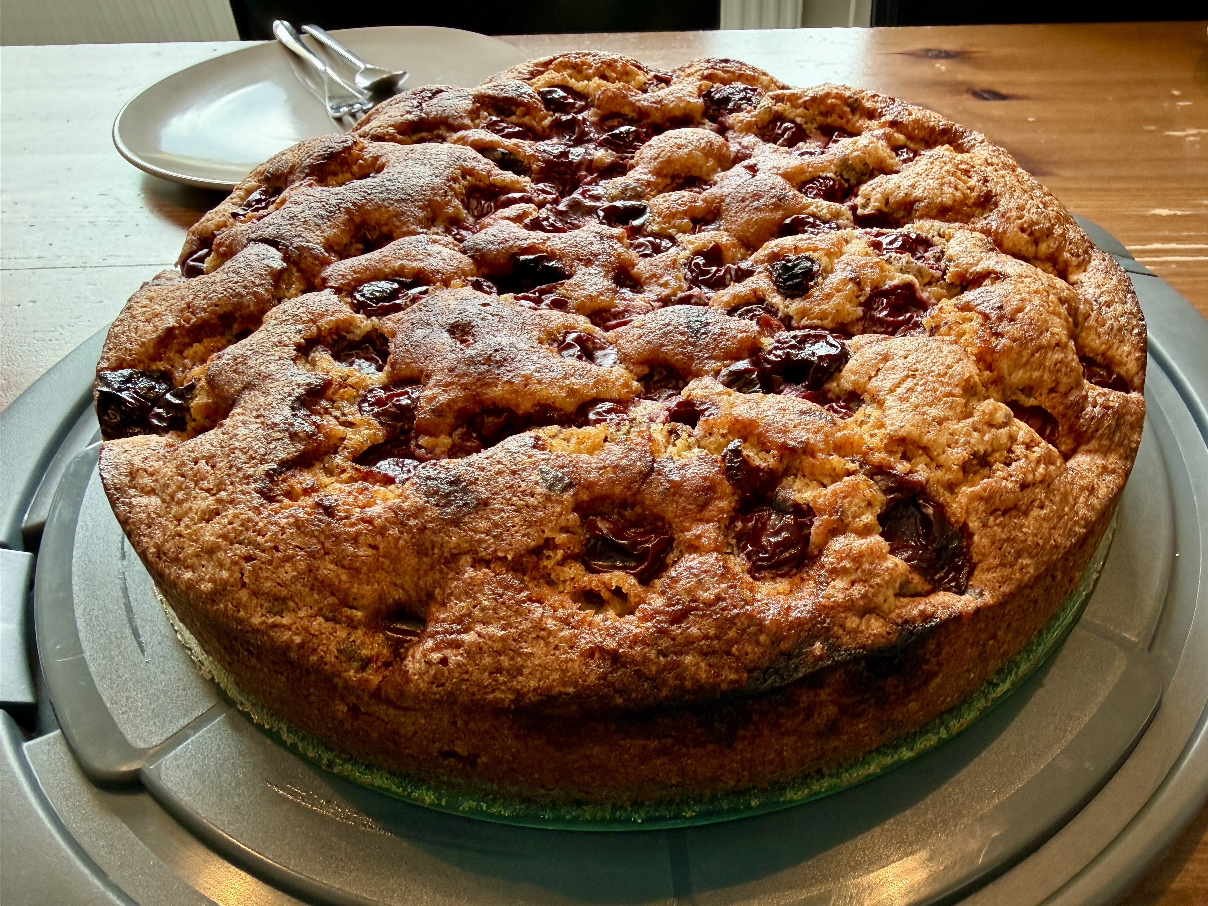 <i>Kirsch-</i><i>Nusskuchen</i>